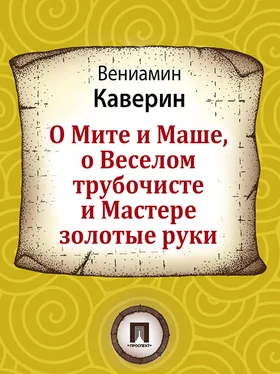 Вениамин Каверин О Мите и Маше, о Веселом трубочисте и Мастере золотые руки обложка книги