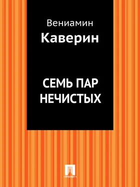 Вениамин Каверин Семь пар нечистых обложка книги