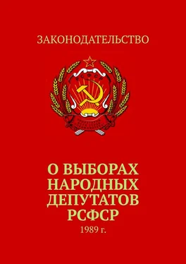 Тимур Воронков О выборах народных депутатов РСФСР. 1989 г. обложка книги