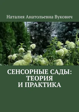 Наталия Вукович Сенсорные сады: теория и практика обложка книги