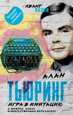 Алан Тьюринг Игра в имитацию. О шифрах, кодах и искусственном интеллекте обложка книги