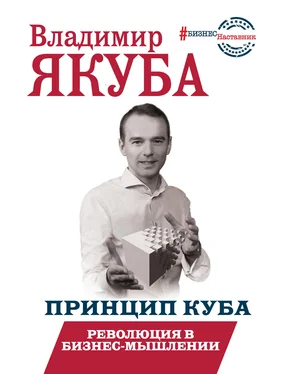 Владимир Якуба Принцип куба. Революция в бизнес-мышлении обложка книги