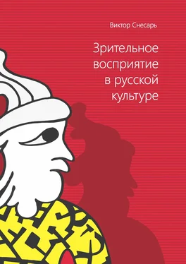 Виктор Снесарь Зрительное восприятие в русской культуре. Книга 1 обложка книги