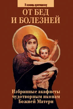 Сборник От бед и болезней. Избранные акафисты чудотворным иконам Божией Матери обложка книги