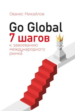 Ованес Михайлов Go Global: 7 шагов к завоеванию международного рынка обложка книги