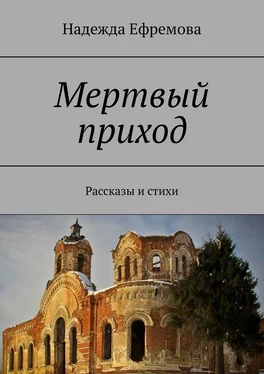 Надежда Ефремова Мертвый приход. Рассказы и стихи обложка книги