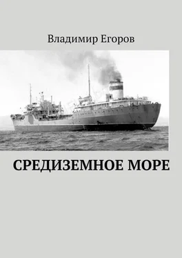 Владимир Егоров Средиземное море обложка книги