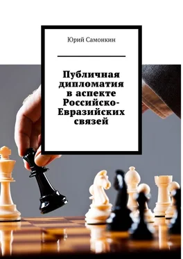 Юрий Самонкин Публичная дипломатия в аспекте Российско-Евразийских связей обложка книги