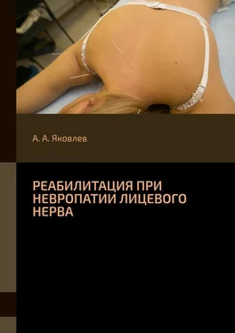 Алексей Яковлев Реабилитация при невропатии лицевого нерва обложка книги