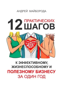 Андрей Майборода Дело по сердцу. 12 практических шагов к эффективному, жизнеспособному и полезному бизнесу за один год обложка книги