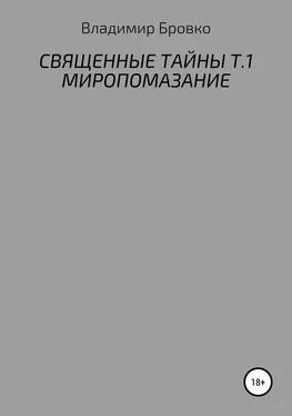 Владимир Бровко Священные Тайны. Т.1. Миропомазание обложка книги