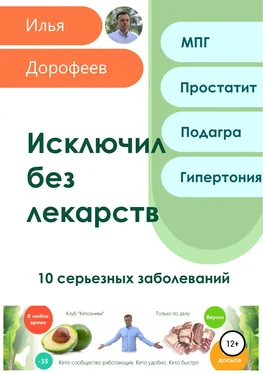 Илья Дорофеев Исключил без лекарств. 10 серьезных заболеваний обложка книги