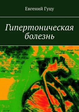 Евгений Гуцу Гипертоническая болезнь обложка книги