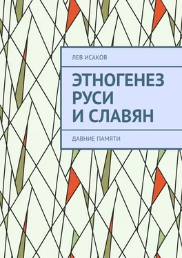 Лев Исаков Этногенез Руси и славян. Давние памяти