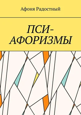 Афоня Радостный Пси-афоризмы обложка книги