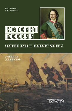 Владимир Волков История России. Конец XVII – начало ХХ вв. обложка книги