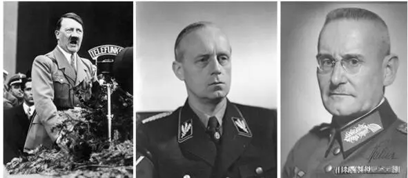 1А Гитлер 2И Риббентроп министр иностранных дел Германии 3Ф Гальдер - фото 2