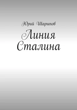 Юрий Шарыпов Линия Сталина обложка книги