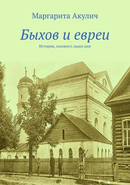 Маргарита Акулич Быхов и евреи обложка книги