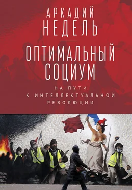 Аркадий Недель Оптимальный социум. На пути к интеллектуальной революции обложка книги