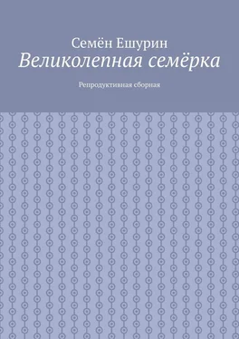 Семён Ешурин Великолепная семёрка. Репродуктивная сборная обложка книги