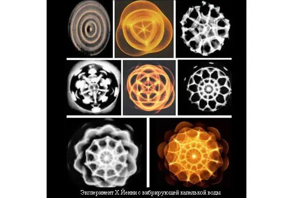 Опыты с вибрирующей капелькой воды и краскоймаркером Фотография 7 Отливка из - фото 9