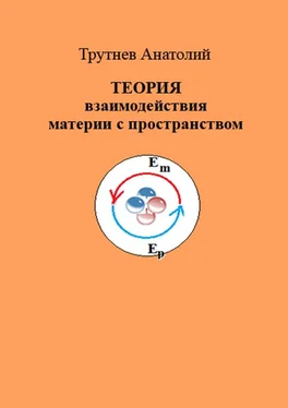 Анатолий Трутнев ТЕОРИЯ взаимодействия материи с пространством обложка книги