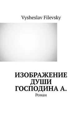 Vysheslav Filevsky Изображение души господина А. Роман обложка книги