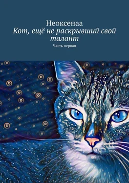 Неоксенаа Кот, ещё не раскрывший свой талант. Часть первая обложка книги