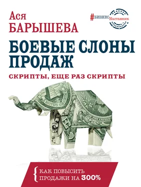 Ася Барышева Боевые слоны продаж