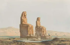 Поющие камни Первоначальное назначение колоссов Мемнона сде ланных из - фото 135