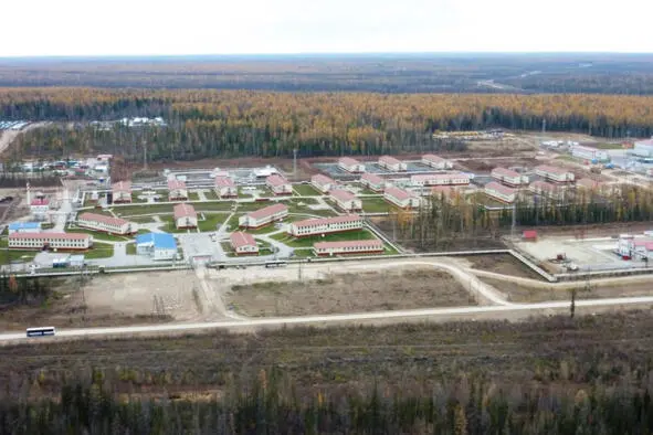 Вахтовый городок компании Сургутнефтегаз на Талаканском месторождении - фото 9