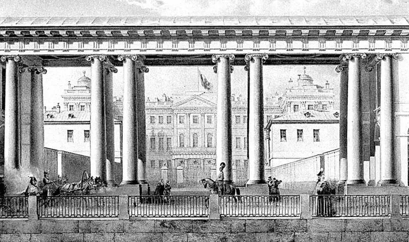 Аничков дворец со стороны Фонтанки В Садовников 1838 г Как упоминалось - фото 27
