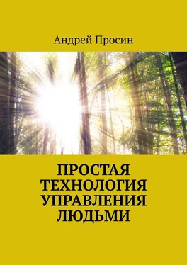 Андрей Просин Простая технология управления людьми обложка книги