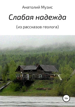 Анатолий Музис Слабая надежда (из рассказов геолога) обложка книги