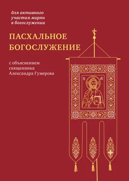 Александр Гумеров Пасхальное богослужение с объяснением священника Александра Гумерова обложка книги