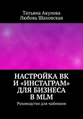 Любовь Шаховская - Настройка ВК и «Инстаграм» для бизнеса в MLM. Руководство для чайников