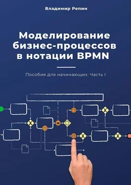 Владимир Репин Моделирование бизнес-процессов в нотации BPMN. Пособие для начинающих. Часть I обложка книги