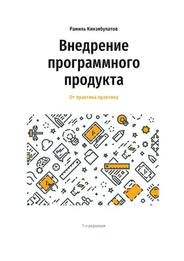 Рамиль Кинзябулатов Внедрение программного продукта. От практика практику обложка книги