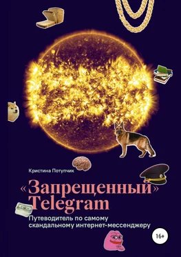 Кристина Потупчик «Запрещённый» Телеграм: путеводитель по самому скандальному интернет-мессенджеру обложка книги