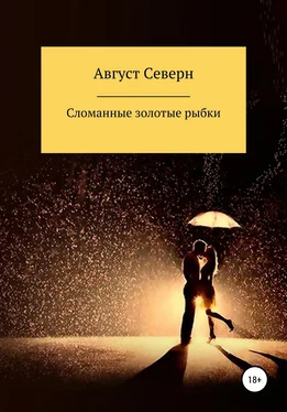 Август Северн Сломанные золотые рыбки обложка книги