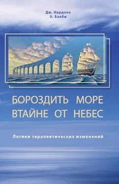 Джорджио Нардонэ Бороздить море втайне от небес. Логики терапевтических изменений обложка книги