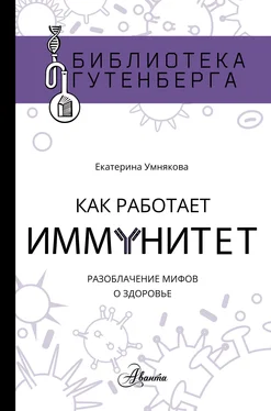 Екатерина Умнякова Как работает иммунитет обложка книги