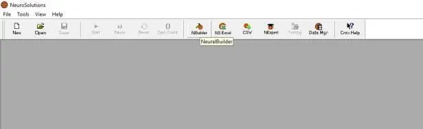 Откроем NeuroSolutions и нажмем кнопку NeuralBuilder Выберем модель нейросети - фото 17