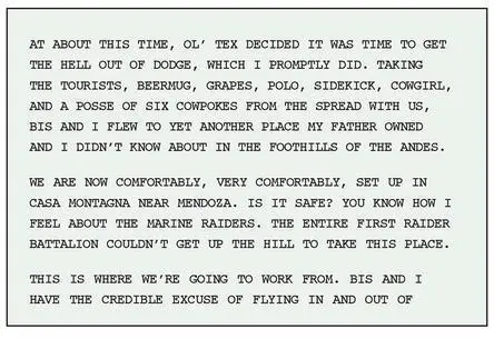 Not only was he half in the bag when he started to write this he obviously had - фото 11
