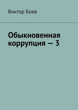 Виктор Боев Обыкновенная коррупция – 3 обложка книги
