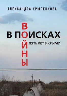 Александра Крыленкова В поисках войны. Пять лет в Крыму обложка книги