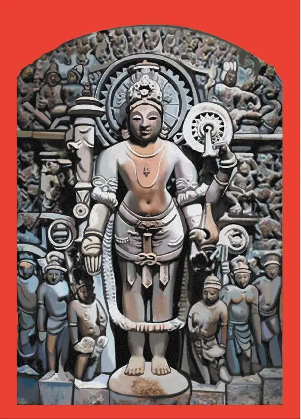 Вишну в индуистских текстах назван верховным богом Храм Лакшмана из - фото 3