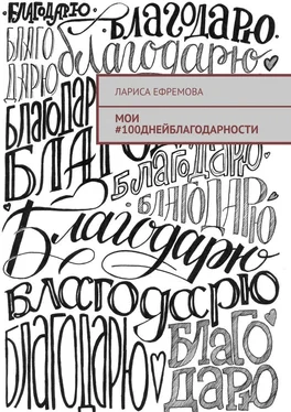 Лариса Ефремова Мои #100днейблагодарности обложка книги