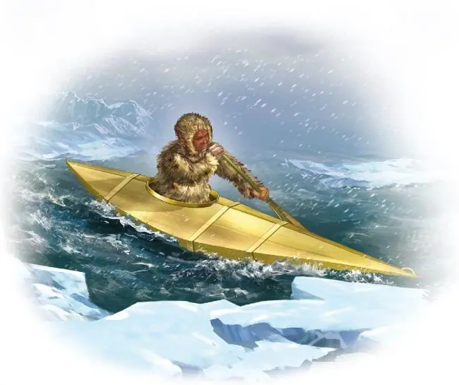 Эскимосский каяк В древности нашу планету населяло множество народов и племен - фото 3